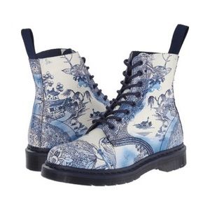 NWT Dr. Martens Willow Crystal Suede Boot